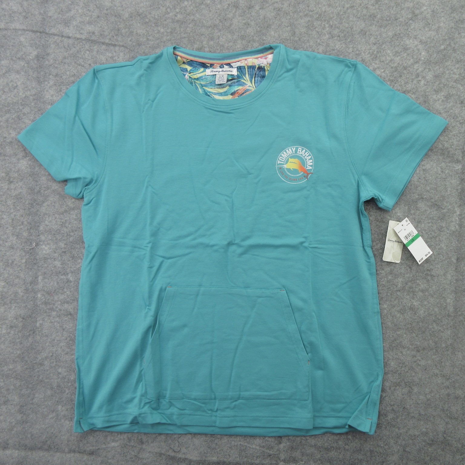 Tommy Bahama Mens Terry Short Sleeve Crew T-Shirt Size S M L XL XXL 3XLT New