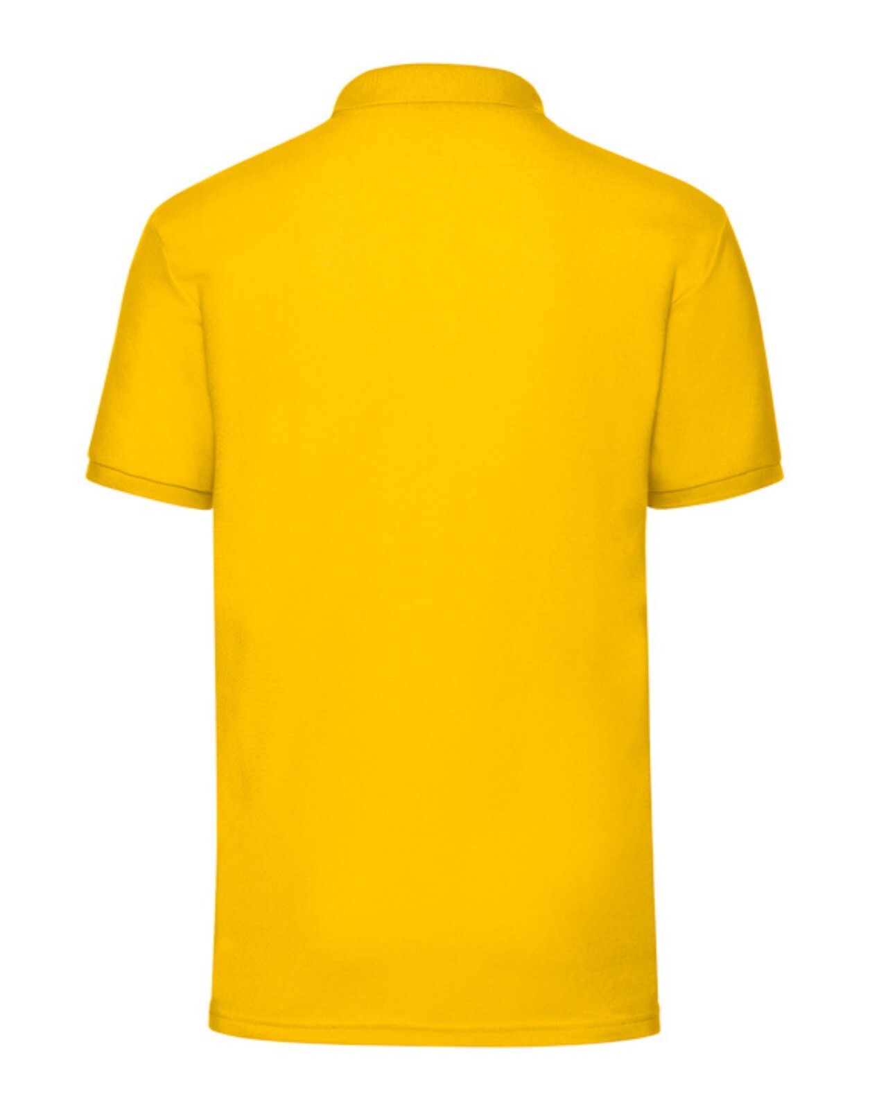 Fruit Of The Loom Mens Short Sleeve Polo T Shirt Plain Easy Care Polycotton Tops