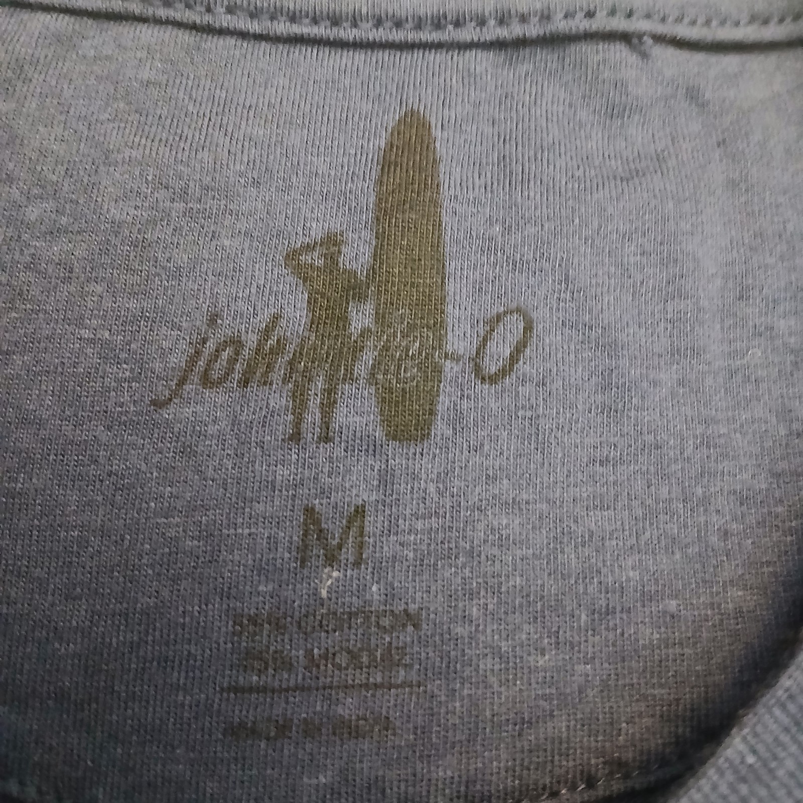 johnnie-O Dawn Patrol Graphic T-Shirt Mens Size M Navy Blue Pocket NWT