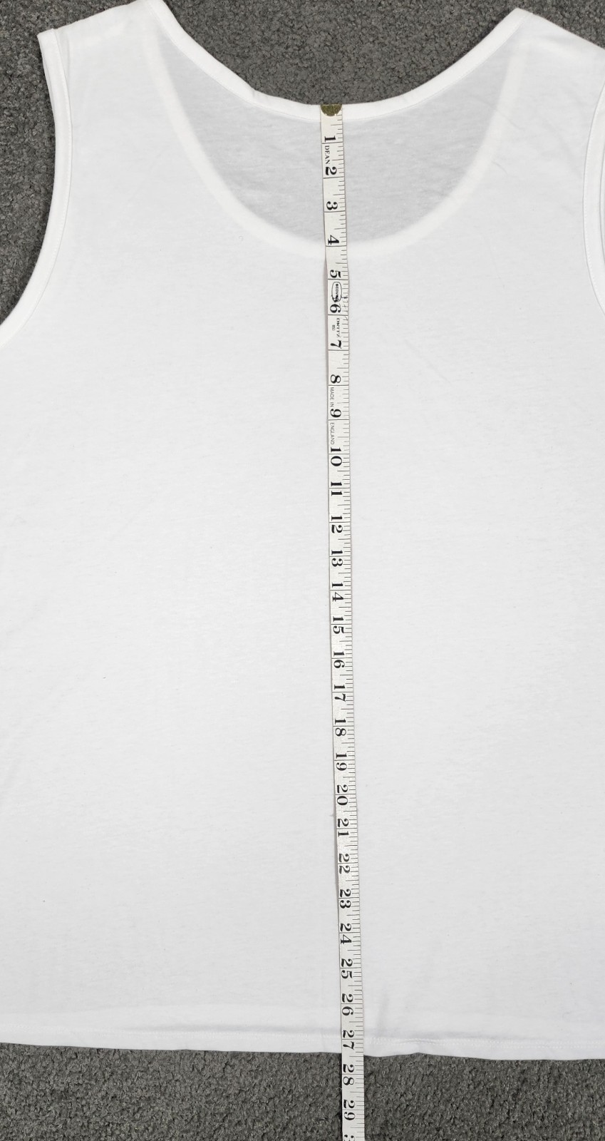 Men’s Sleeveless Tanks T Shirts XXL White 3 PACK Goodfellow Round Neck Stretch