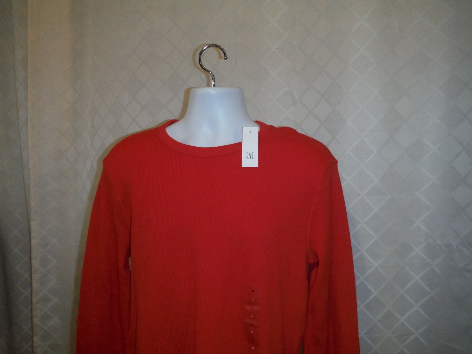 Long Sleeve Men’s Thermal T-Shirts GAP, XXL, XL,L,M,S,XS,100% cotton Many Colors