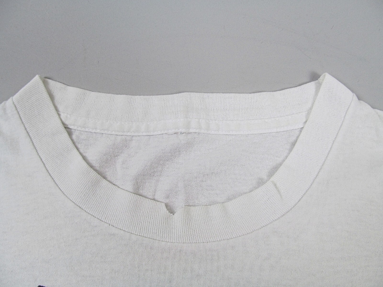 The Cure T-shirt Vintage 80s White Love Cats Paws Single Stitch SEE DESCRIPTION