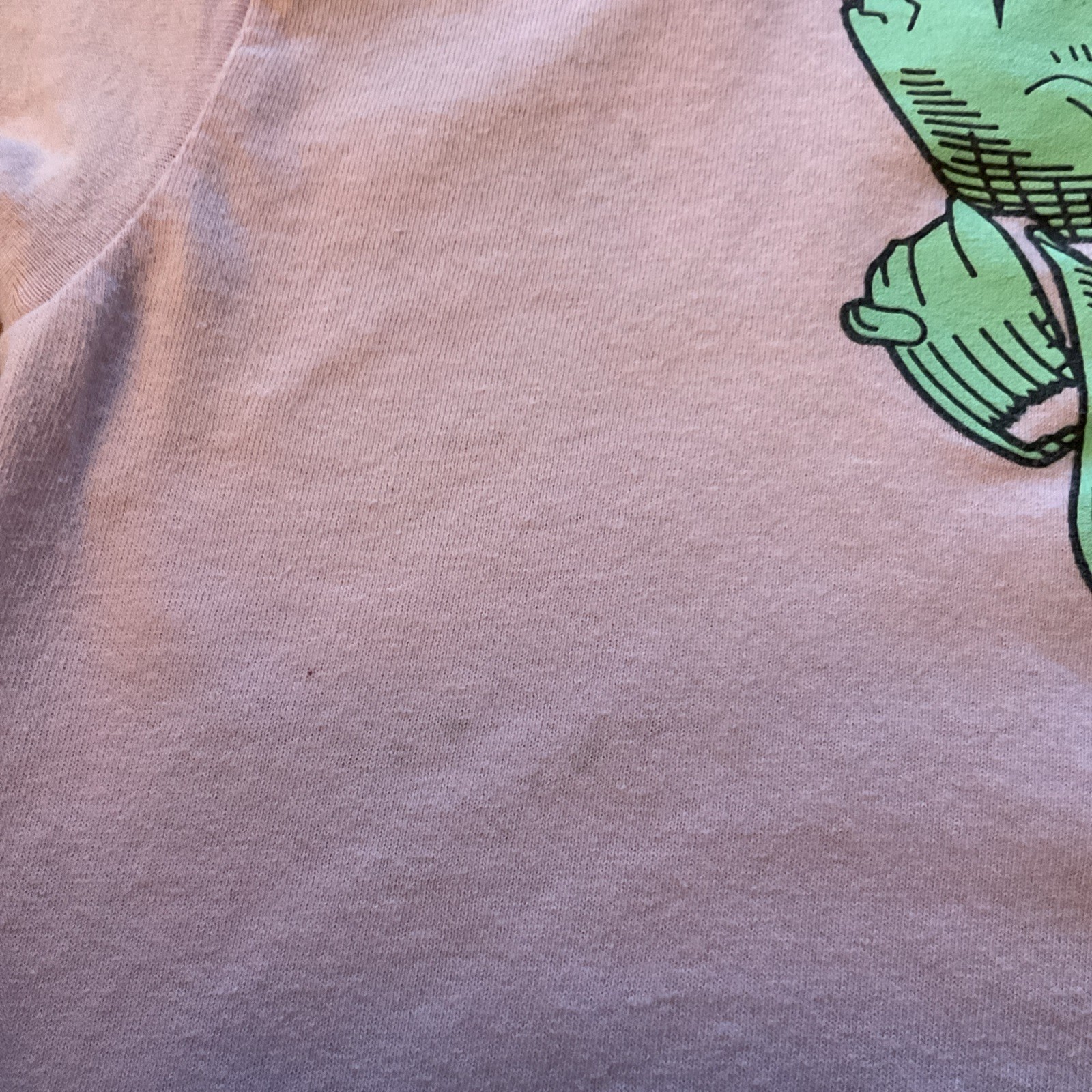 Rick & Morty Adult Swim Graphic Pink Mens Medium Short Sleeve Crew Neck Shirt