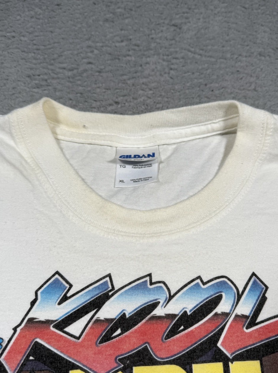 Vintage Y2K Kool Back In Time Car Show T-Shirt Adult XL White Racing Cars Retro