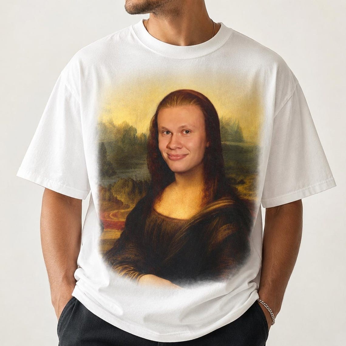 Funny Haaland Lisa Meme T-Shirt, Norway Haaland 9 Shirt, Soccer Fan Tee