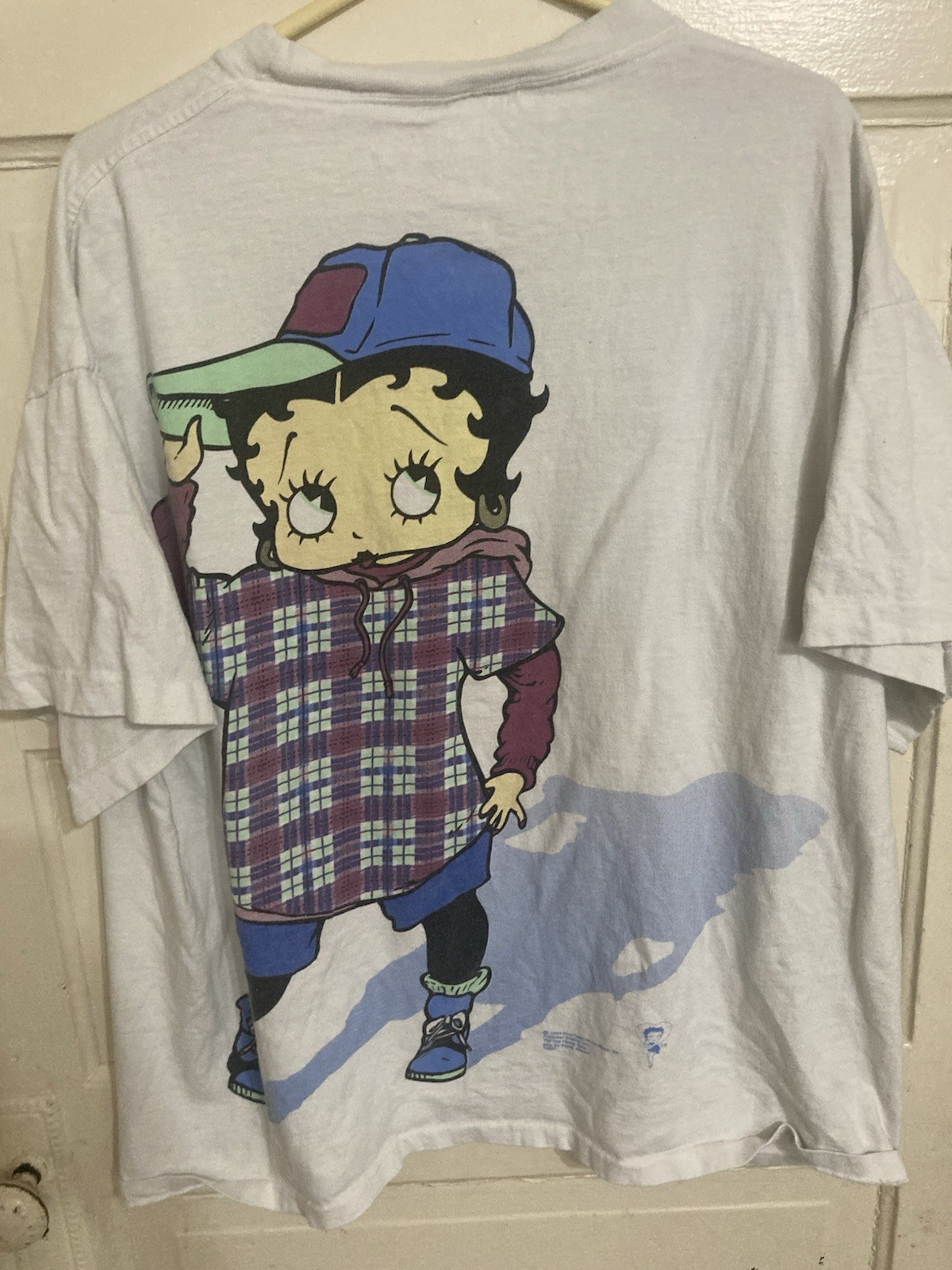 Betty Boop Two Double Side Single Stitch Graphic Shirts Vintage 1994 Size XL