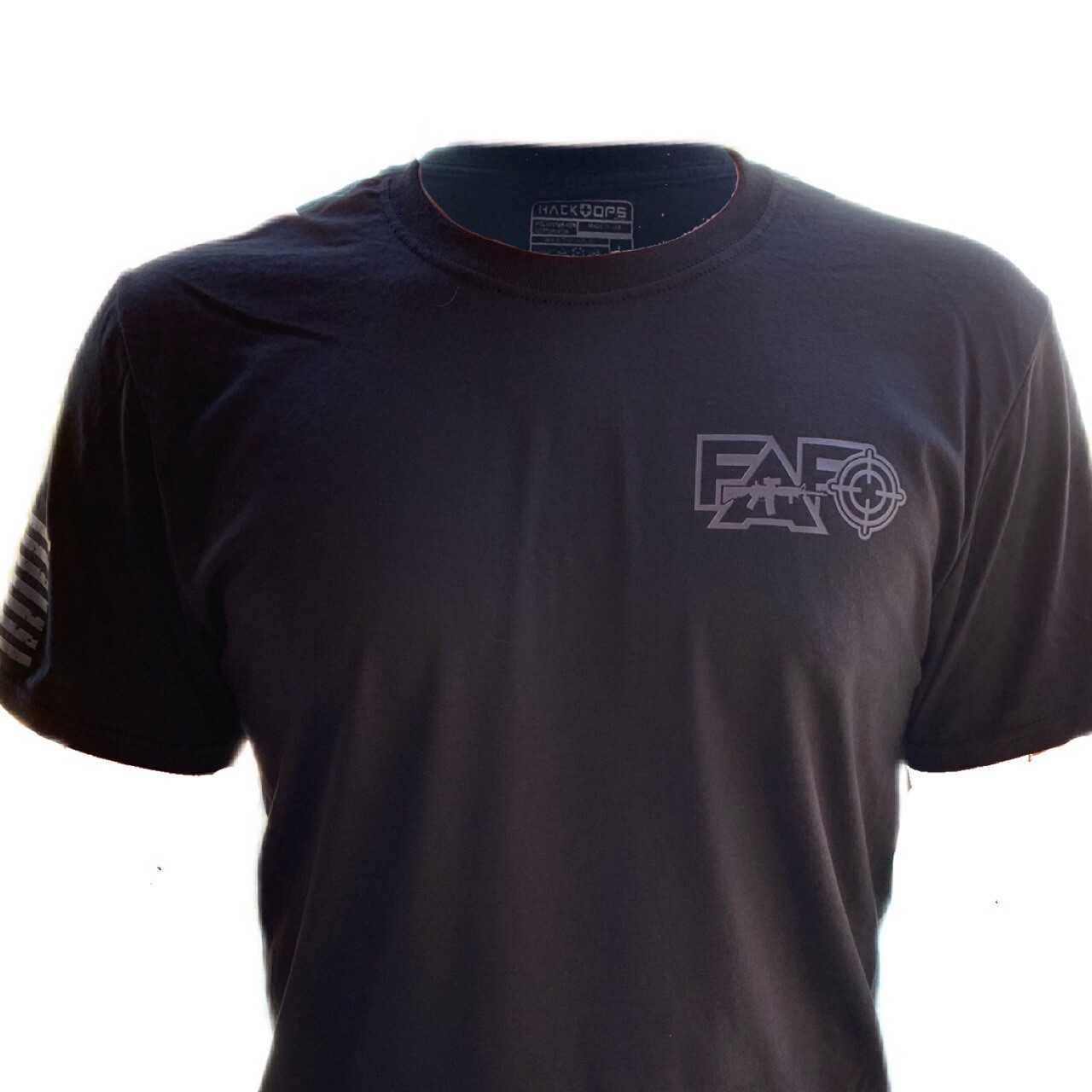 Next Level 6210 FAFO Patriot Style T-Shirt AR15 American Flag NL6210 Size XL