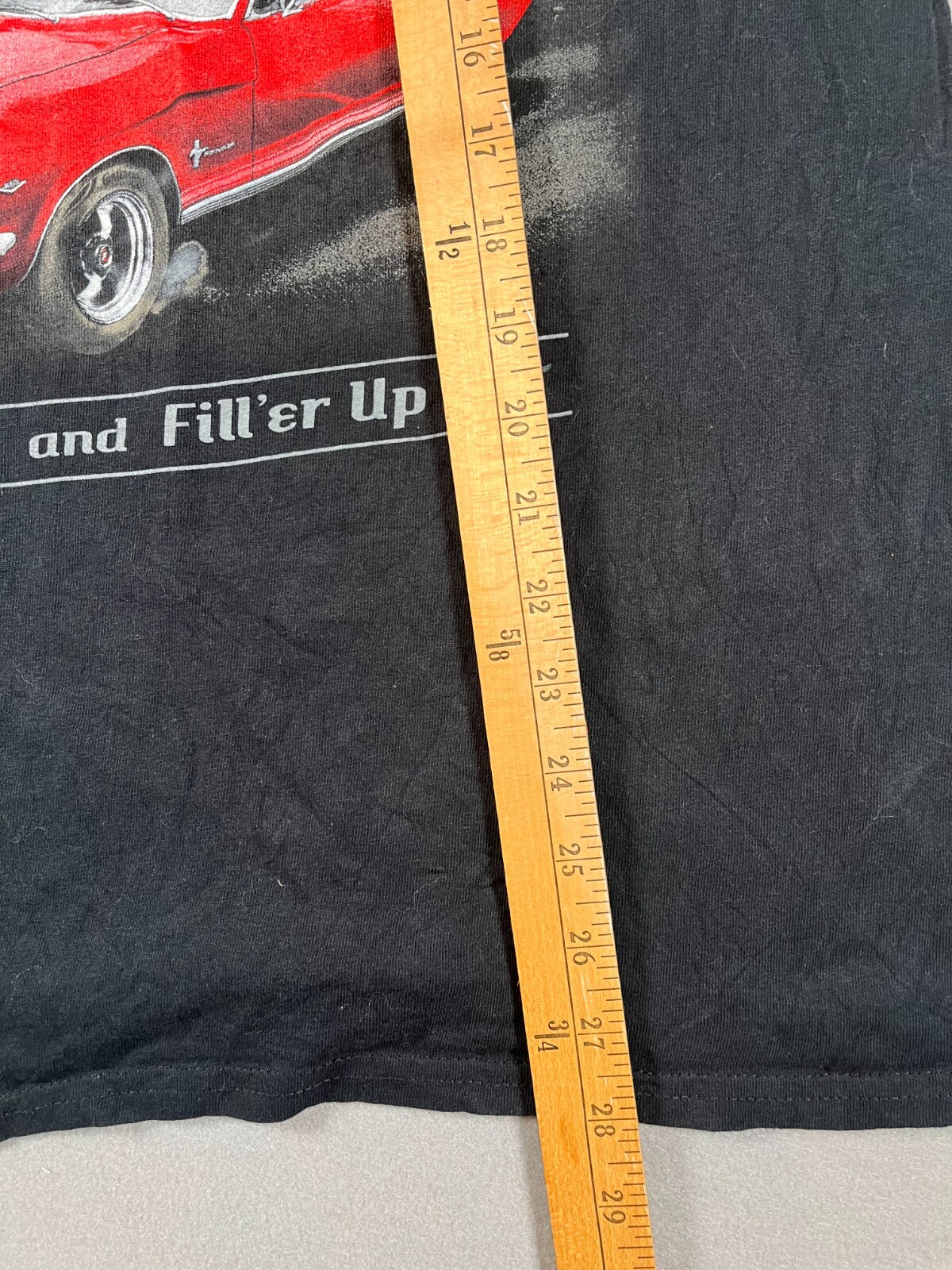 Large Vintage Ford Mustang Glidden T Tshirt