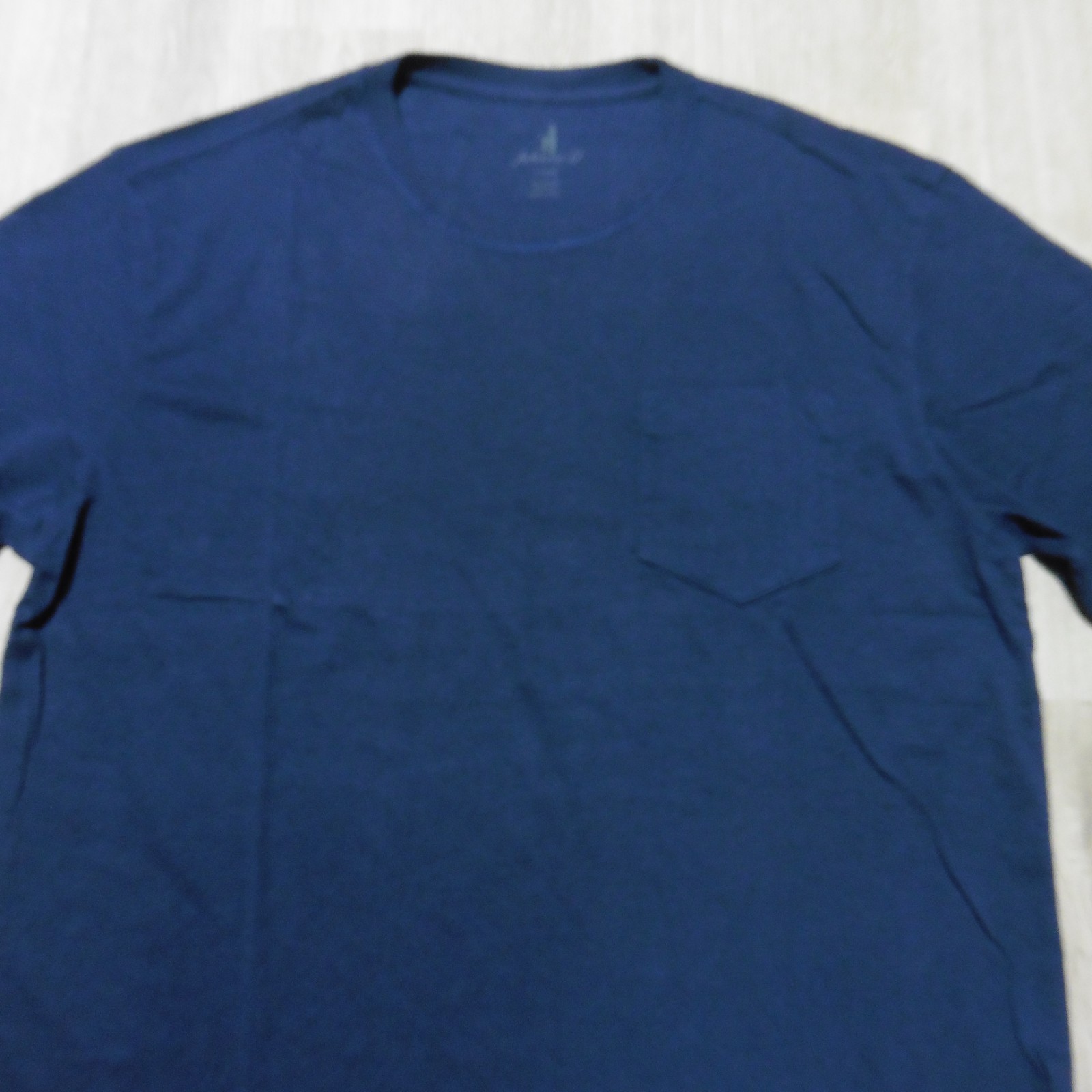 JOHNNIE-O Mens L LARGE T SHIRT WAVE RIDER NAVY BLUE DALE 2.0 GOLF SANTA MONICA