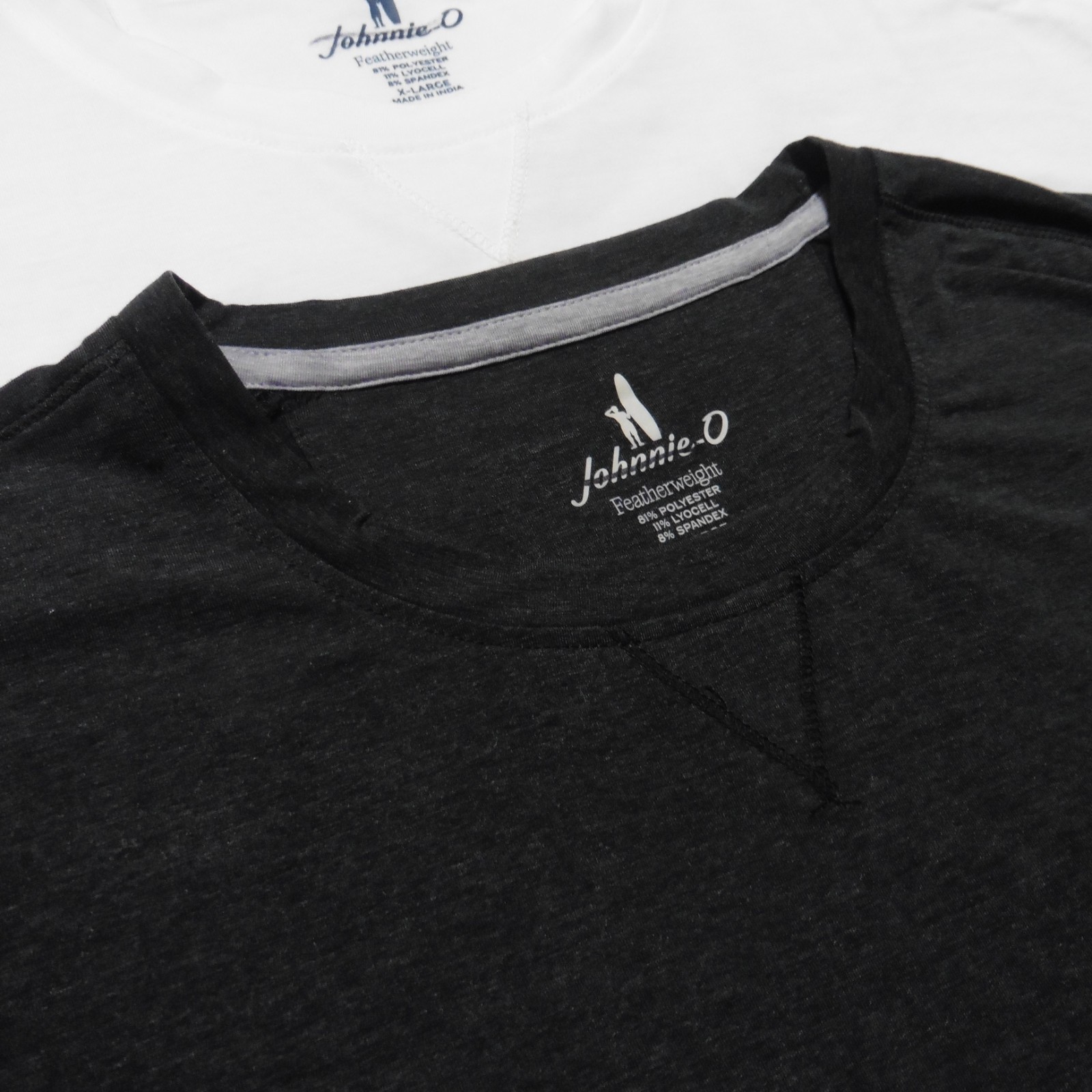 JOHNNIE O Mens XL THE COURSE T SHIRT FEATHERWEIGHT PERFORMANCE GOLF TEE