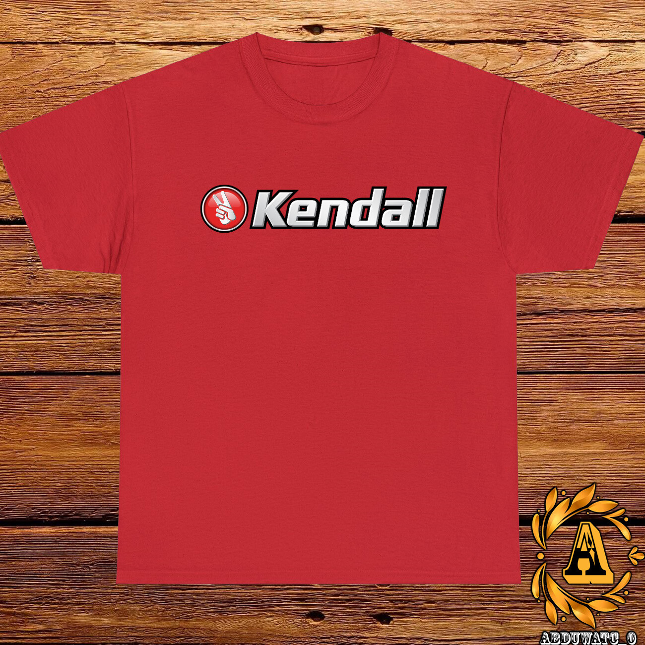 New Kendall Motor Oil Logo Black/Sport Grey/White/Navy/Red T-Shirt S-5XL