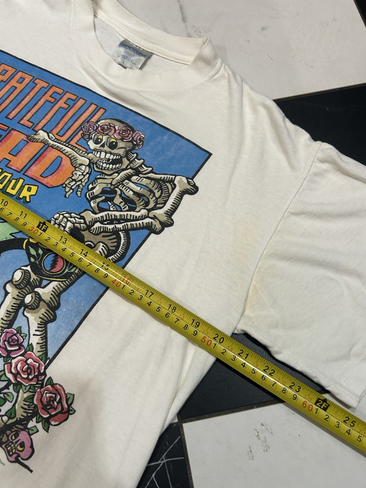 Vtg 1992 Grateful Dead Spring Tour Antonio Reonegro artwork Brockum Tag Large