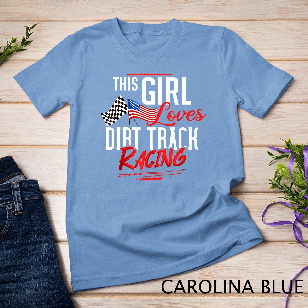 Dirt Track Racing Gift Sprint Car Racing T-Shirt Unisex T-shirt