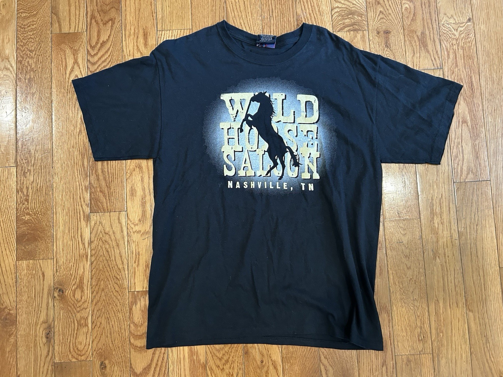 Wildhorse Saloon Nashville TN T Shirt Mens Large L Black MV Sport Graphic Tee