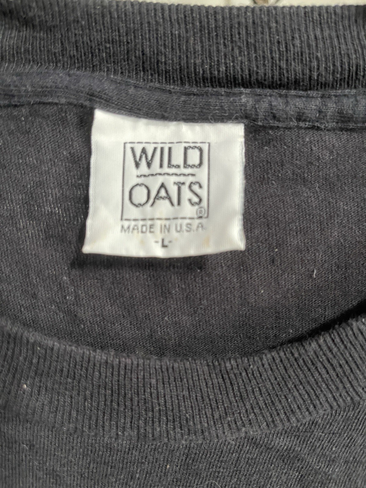 Nature Sea Turtle Wild Oats Vintage Single Stitch T-shirt Size Large