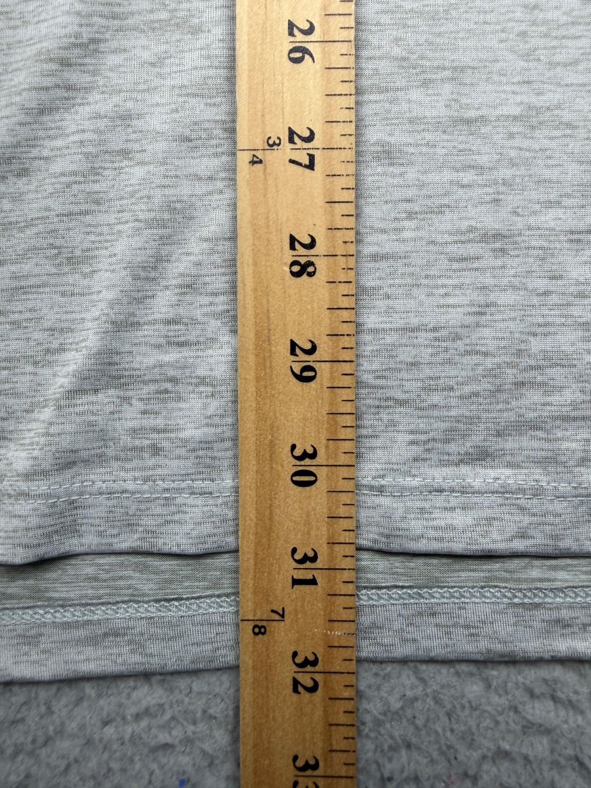 VINEYARD VINES T Shirt Mens 3XL Gray Performance American Flag Long Sleeve NWT