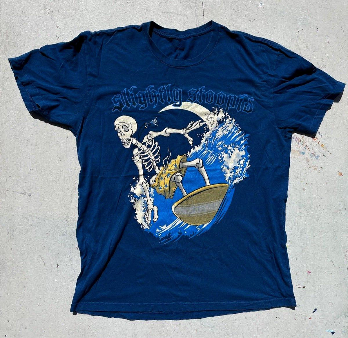 Slightly Stoopid Band Concert Navy Unisex 100% Cotton T-Shirt S To 5XL BT119