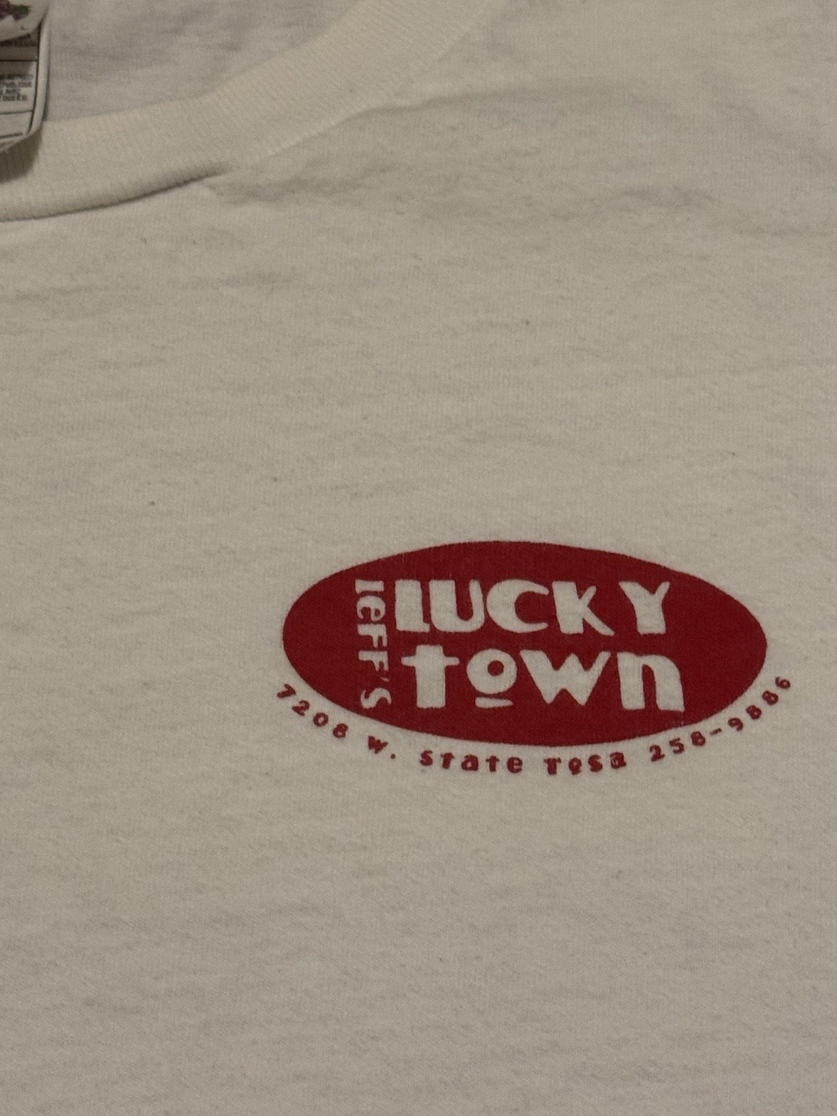 2003 Leff’s Lucky Town South Park T-Shirt Large White Wauwatosa WI