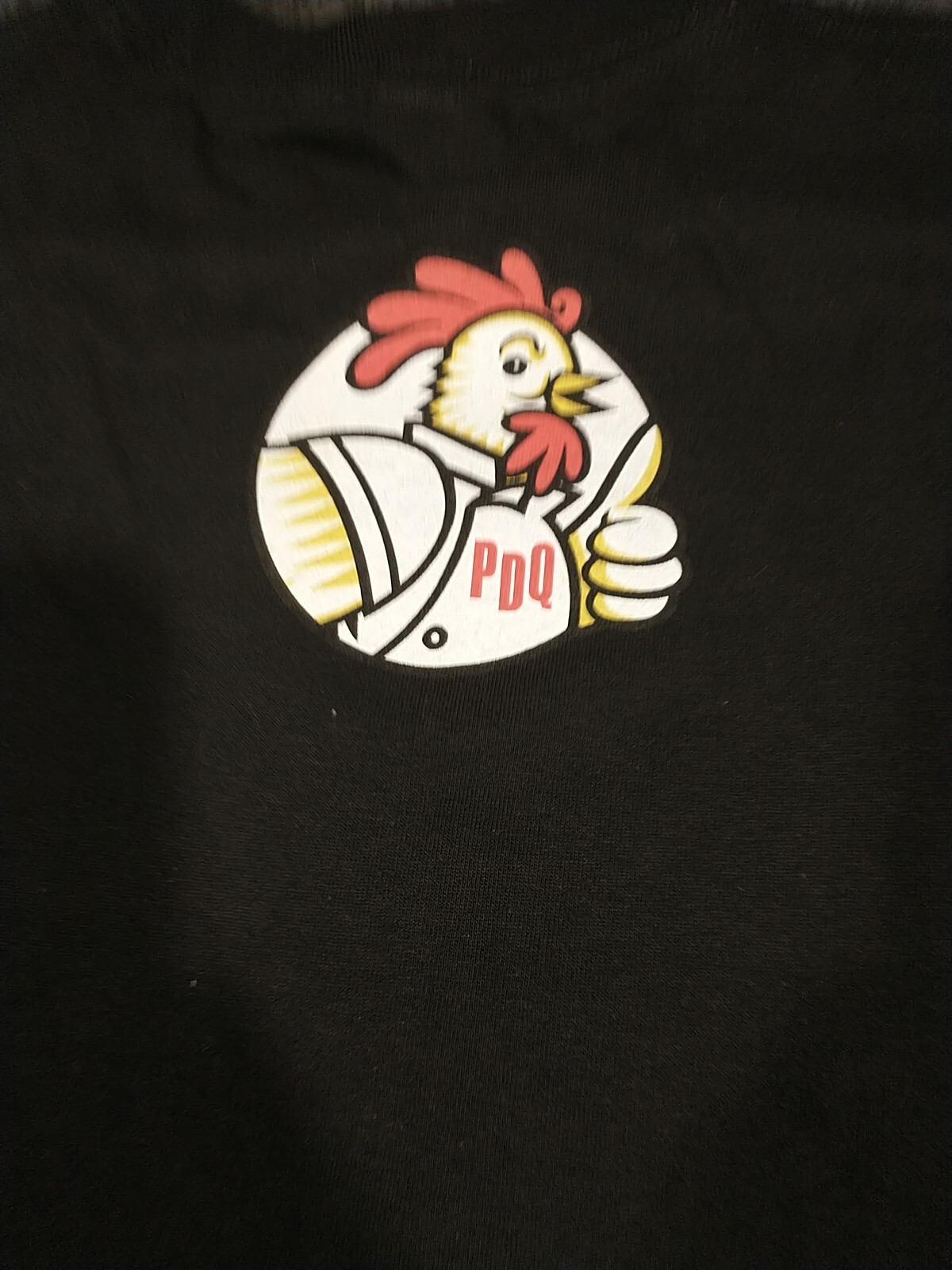 Person Dedicated To Quality Black T Shirt Brand New Size Medium Features Petey