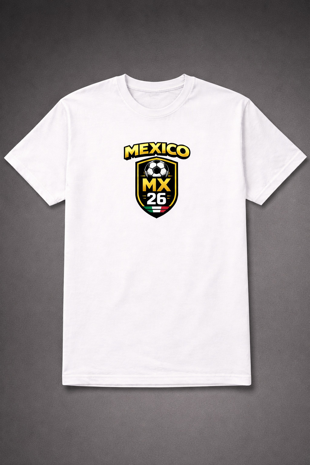 FIFA World Cup 2026 Mexico Soccer Fan T-Shirt MX 26 Graphic Printed Unisex Tee