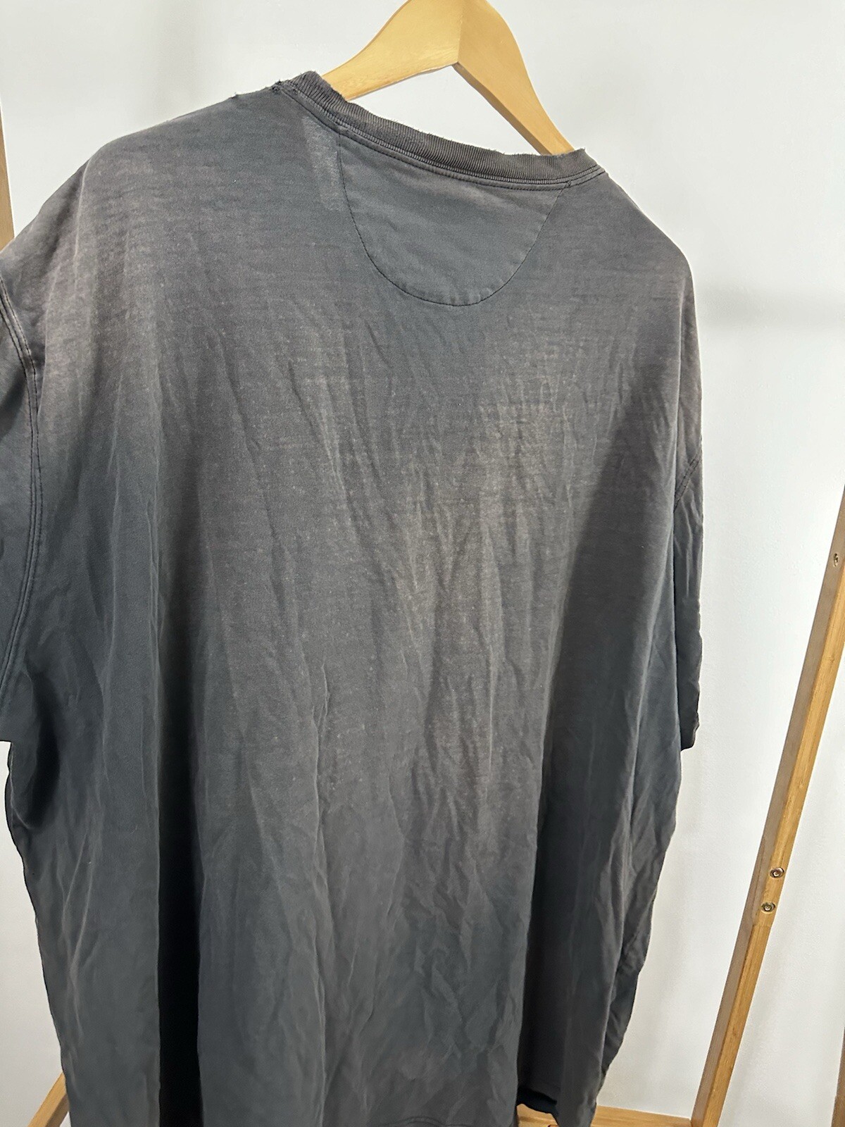 VTG Duluth Gradient Sun Faded Worn Down Cotton Distressed Pocket T-Shirt 3XL