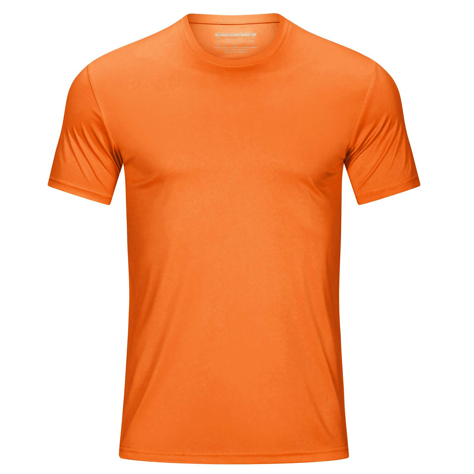 UPF50+ T-Shirts Mens Gym Workout Running Sport Wicking Performance Casual Shirts