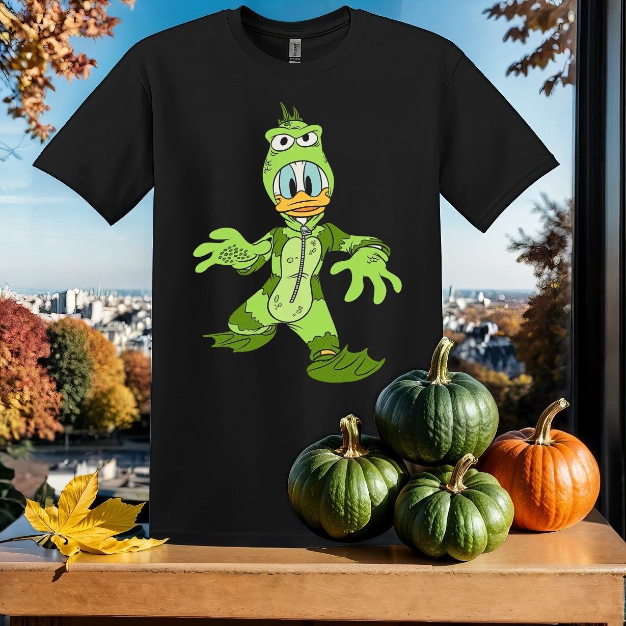 Disney Donald Duck Monster T-shirt T shirt Men Women Unisex Tshirt SY138