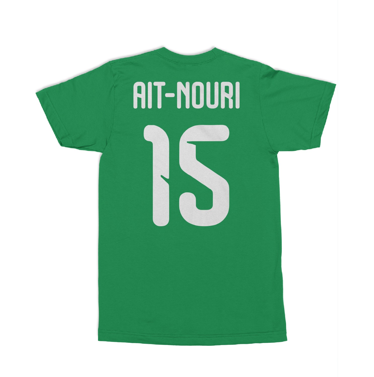 Algeria 2026 Soccer Ait-Nouri 15 Jersey-Style Unisex T-Shirt