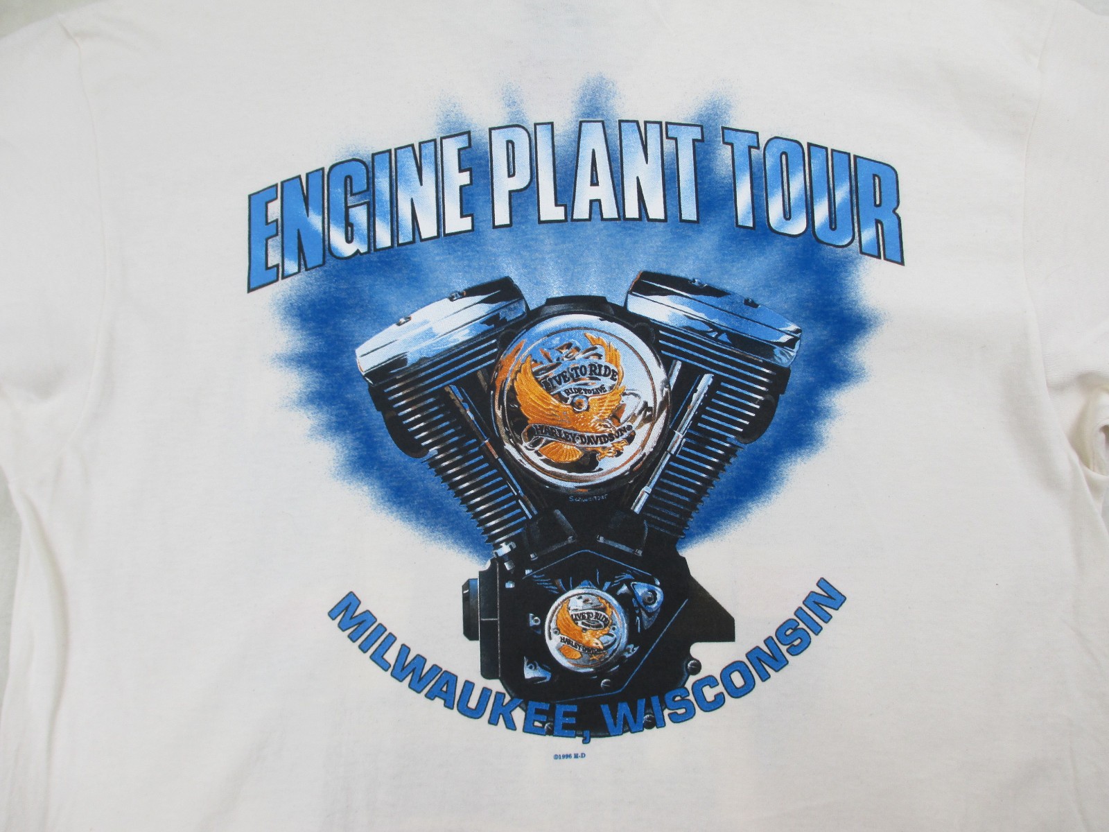 NEW VINTAGE Harley Davidson Shirt Mens Extra Large Brown Tan Motorcycle 90s