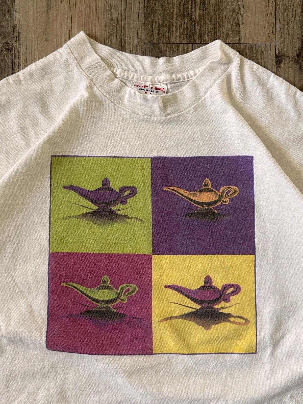 Vintage 90s MoMa Aladdin Museum Of Modern Art NYC T Shirt Sz XL GRAIL RARE 1992