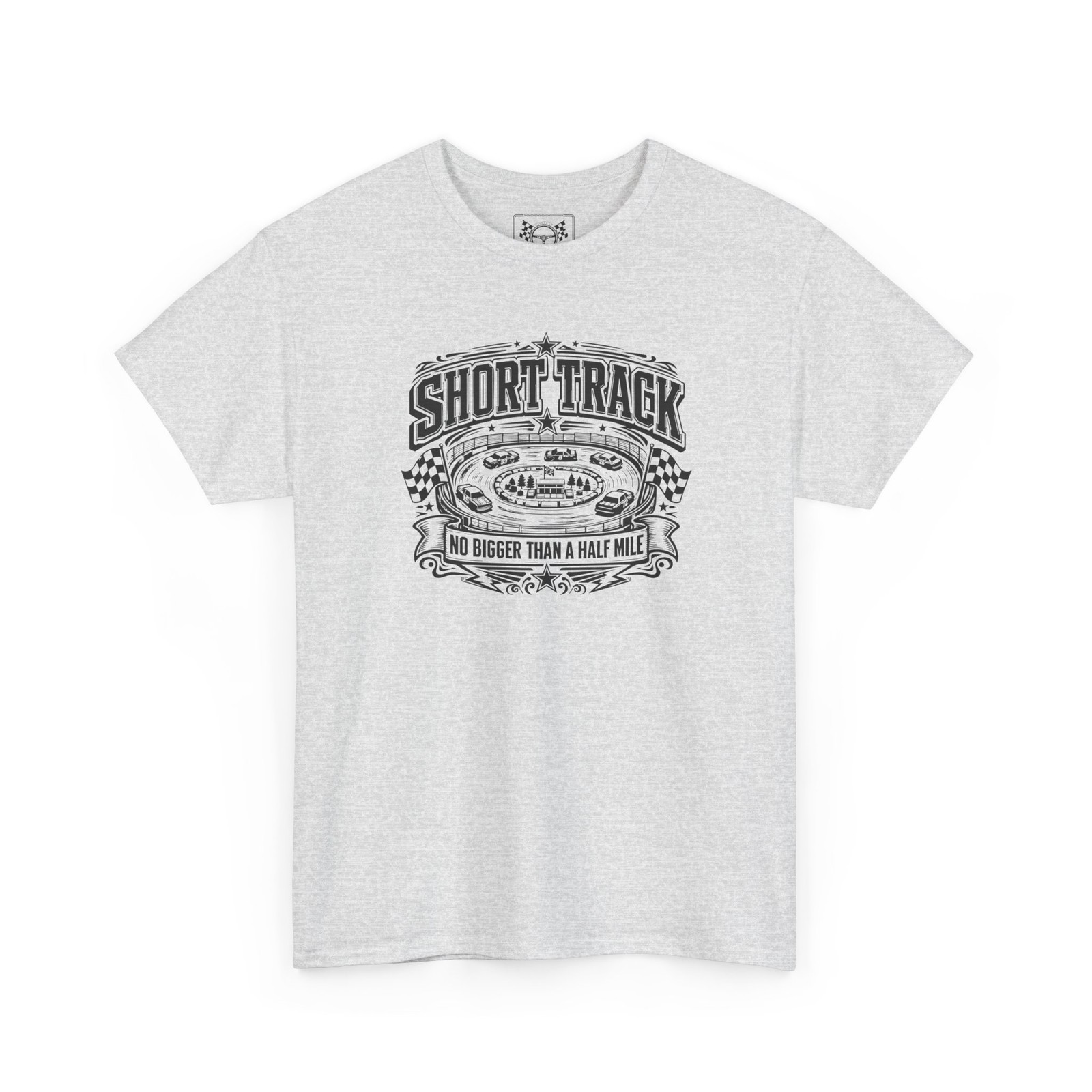 Short Track Retro T-Shirt Stock Car Racing Tee Race Fans Best Gift