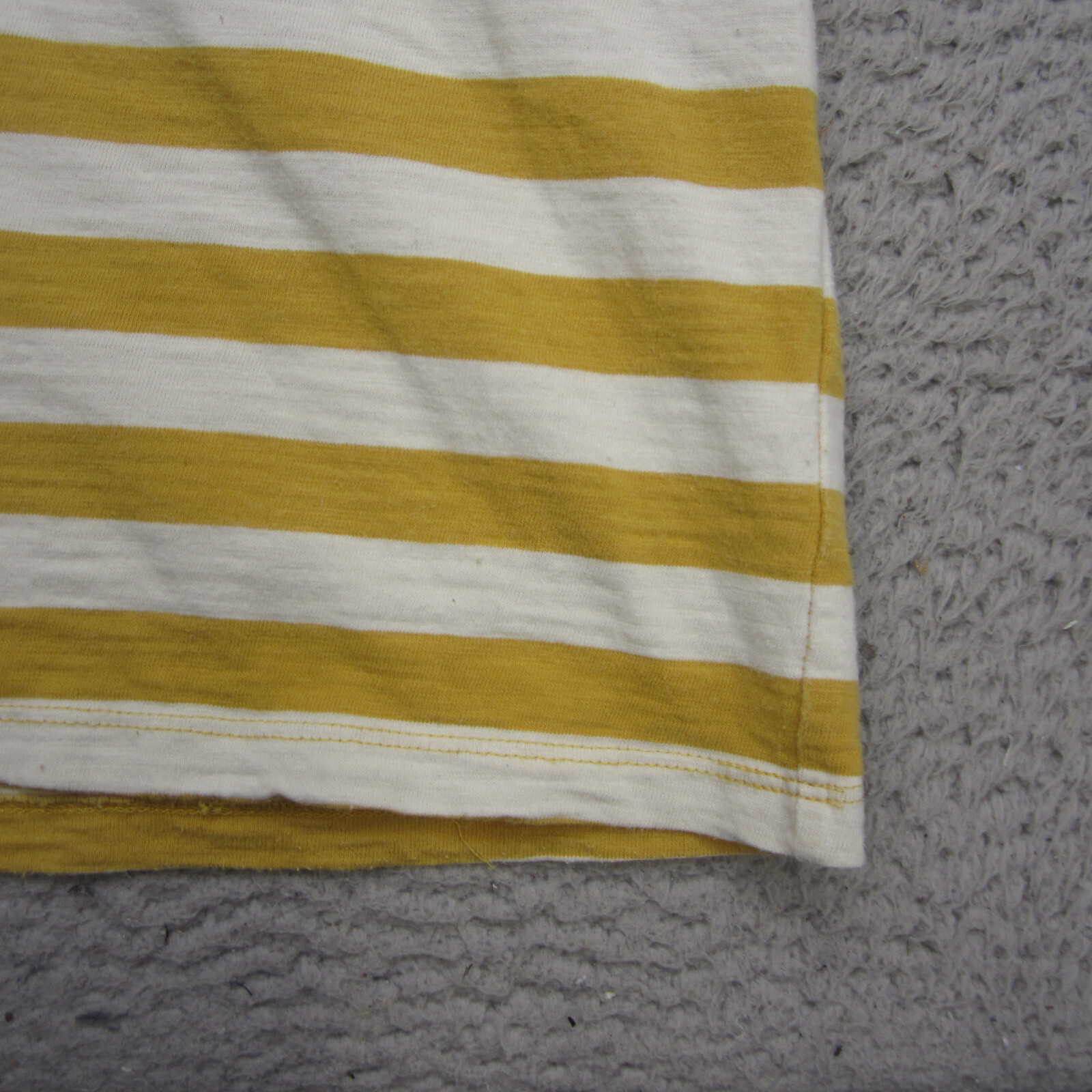 Guess Shirt Men L Yellow Los Angeles ASAP Rocky Y2K Retro Tee