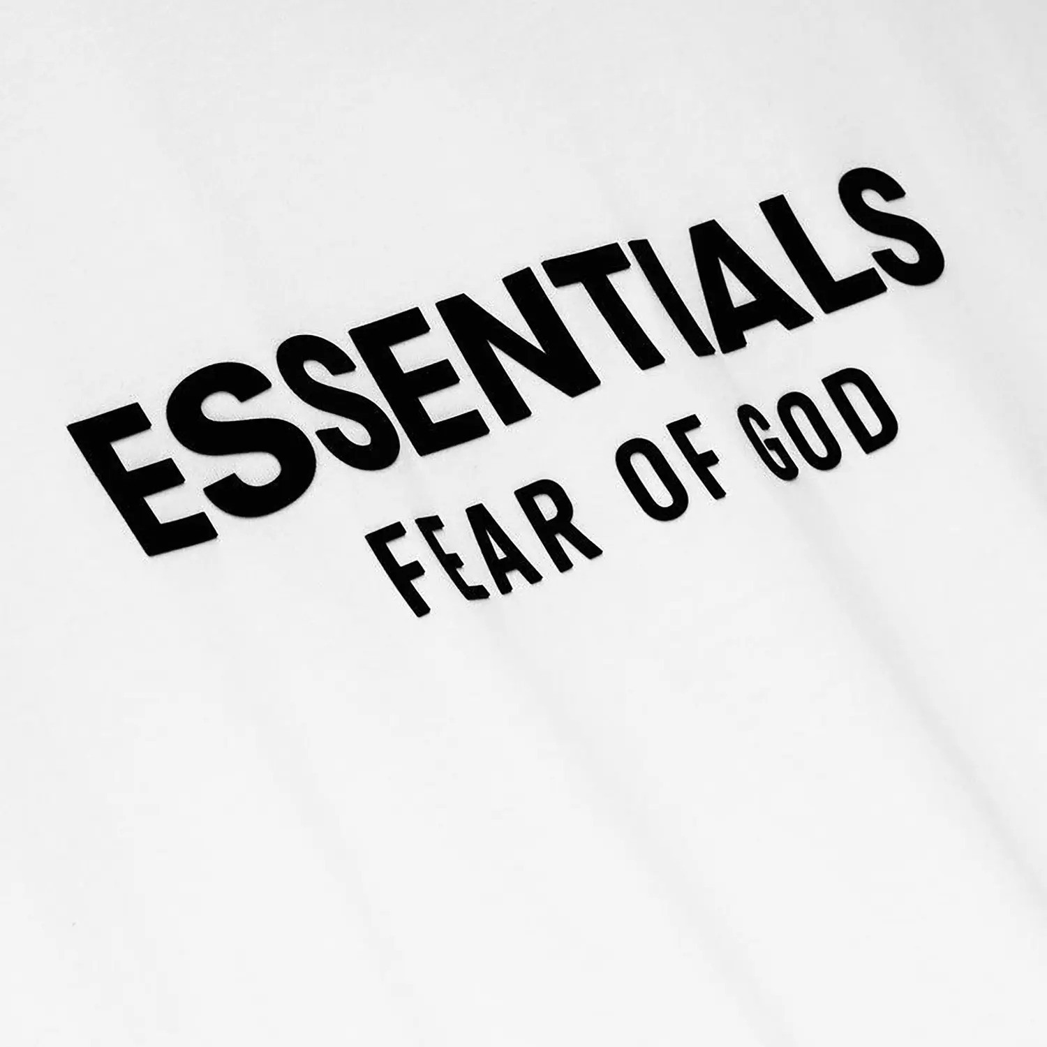 Fear of God Essentials Classic Tee ‘Bright White’ XS Size Oversized T-Shirt SS25