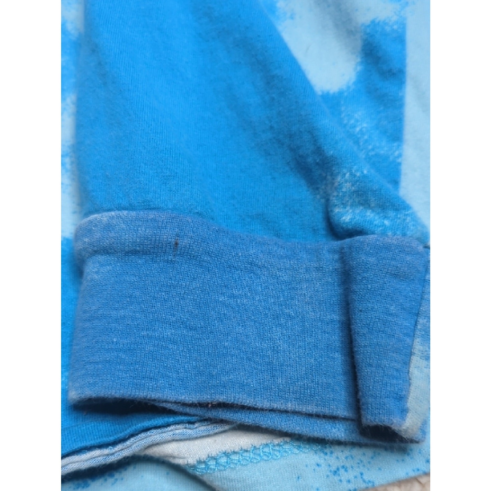 MTV Blue Tie-Dye Total Request Live Long Sleeve Tee Retro
