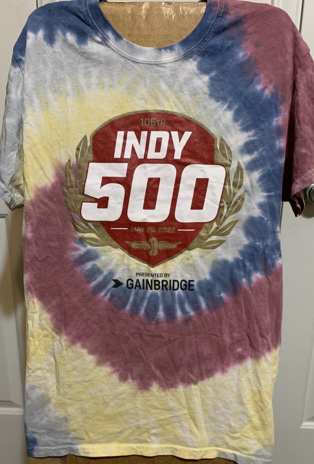 T-Shirt SM Tie Dyed “106th Indy 500” T-Shirt