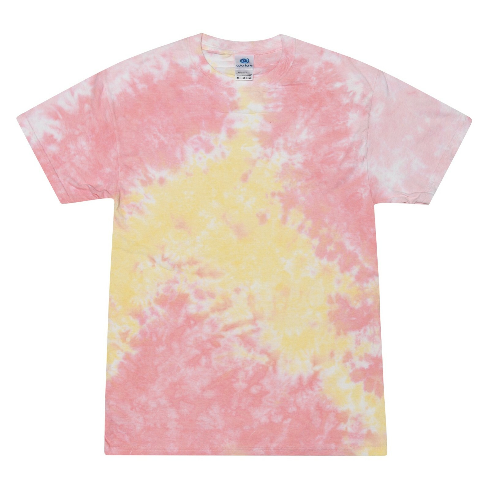 Tie Dye T-Shirts Multi-Color Kids & Adult 100% Cotton Colortone
