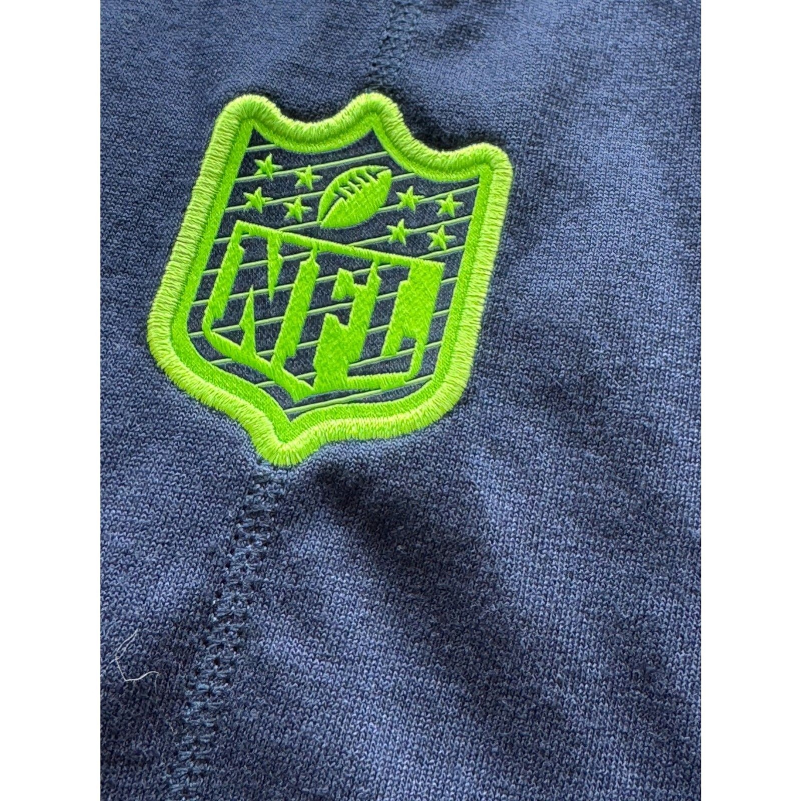 Nike Men’s College Navy Seattle Seahawks Sideline Player Performance T-Shirt XXL