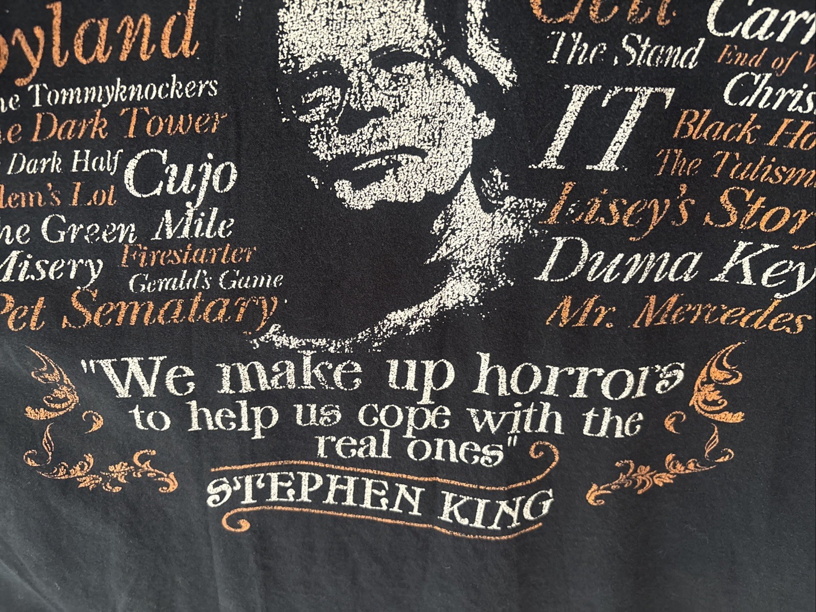 Stephen King Graphic T