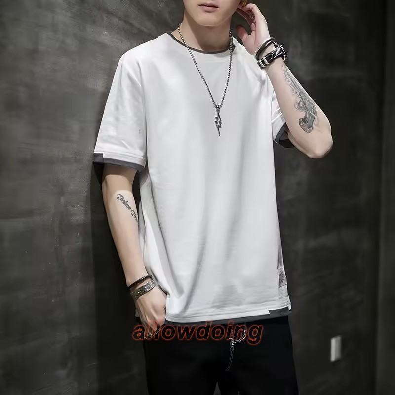 Men’s Loose Fit Oversized Heavyweight Cotton T-Shirt Short Sleeve (Size- S-3XL)