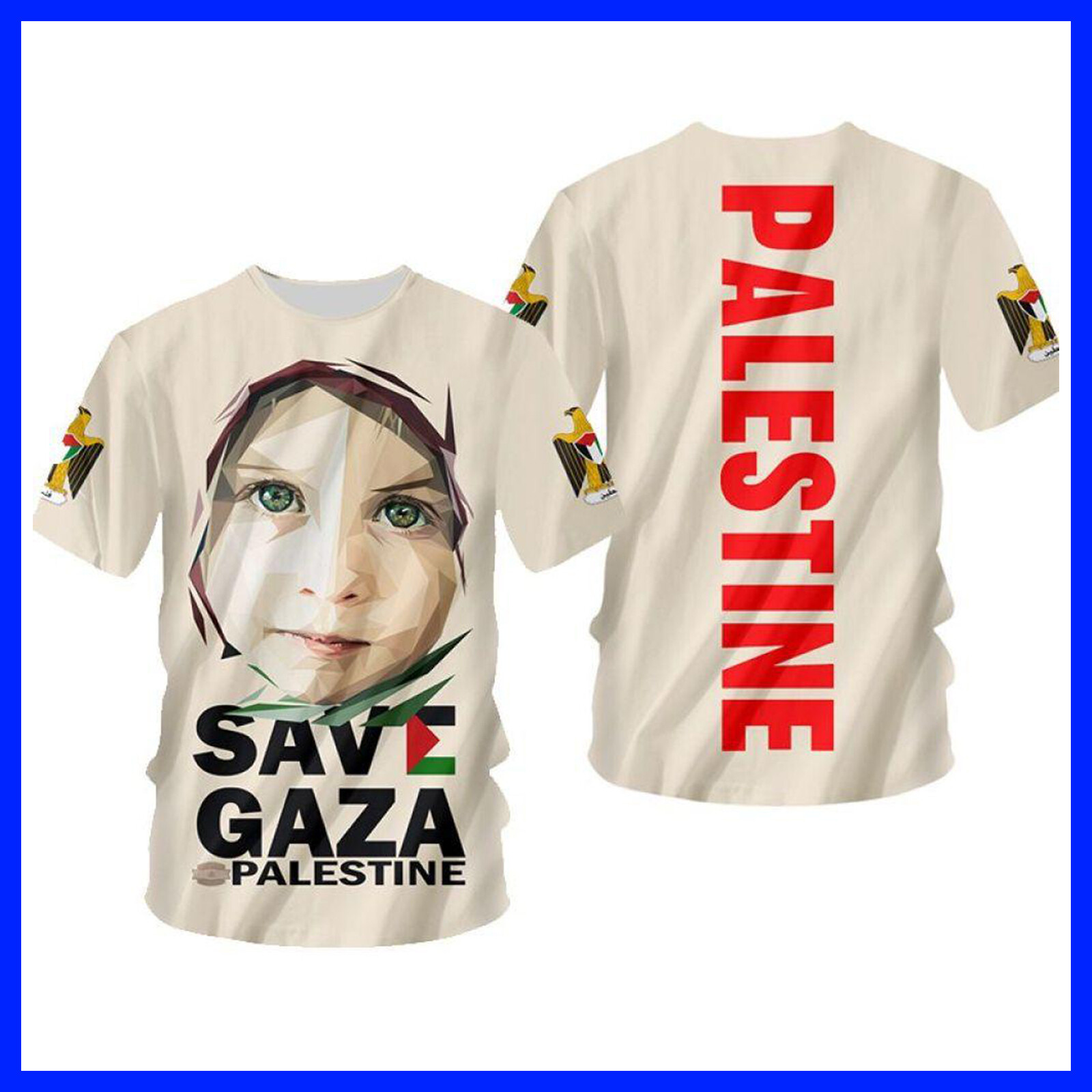 Unisex Free Palestine T-Shirt Palestine Flag Shirt Peace Shirt S-6XL