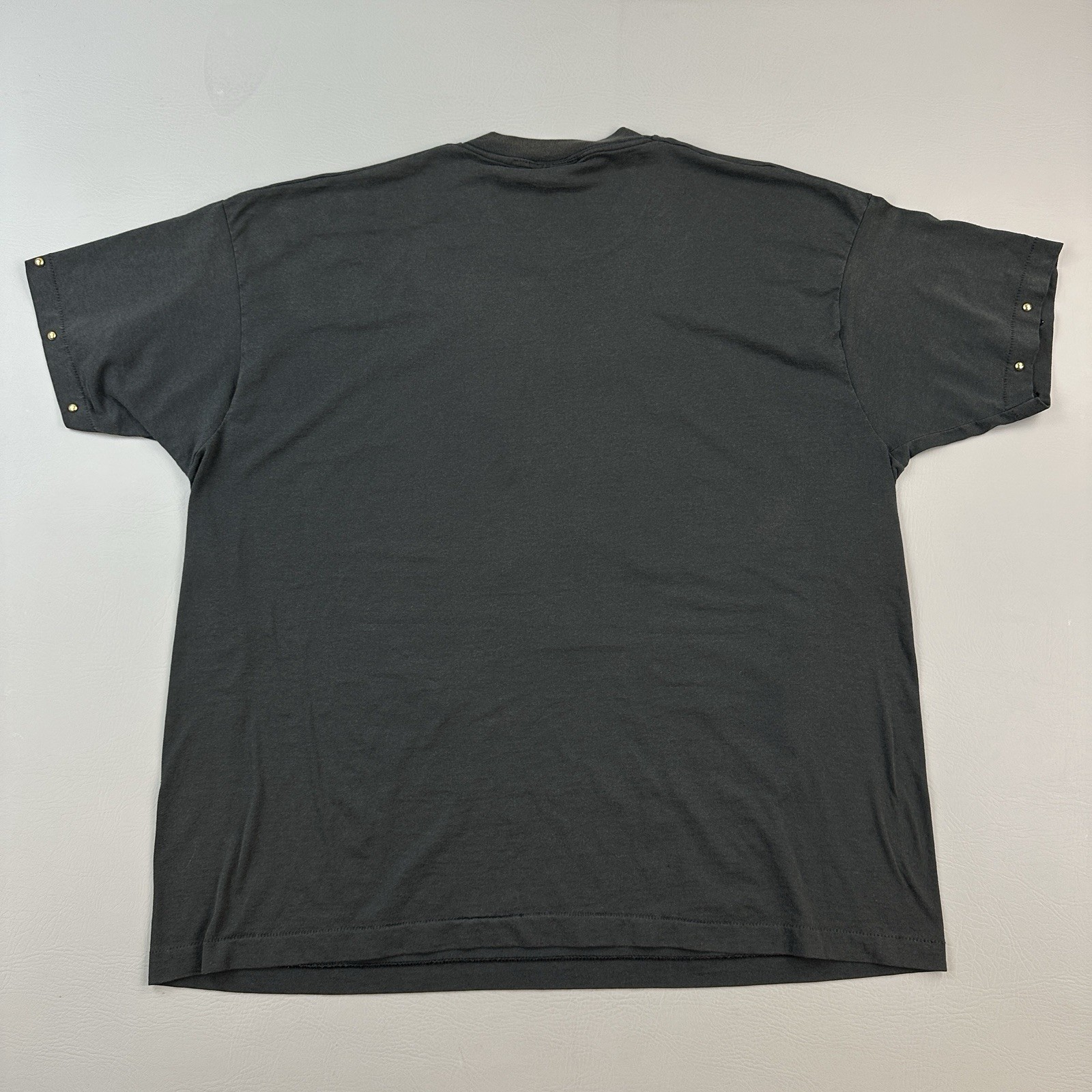 Vintage PGB Gepetto Shirt Mens 2XL Black Southwestern Beaded Gem Studded Art Tee