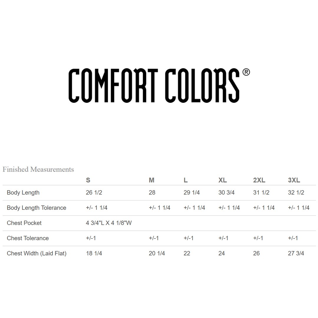Comfort Colors 6030CC 6030 / Adult Pocket Tee