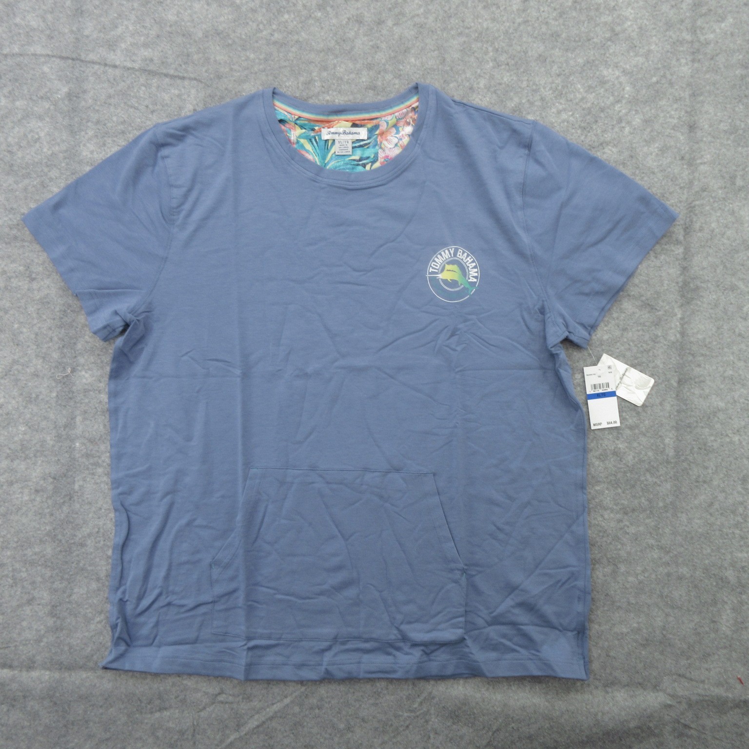Tommy Bahama Mens Terry Short Sleeve Crew T-Shirt Size S M L XL XXL 3XLT New