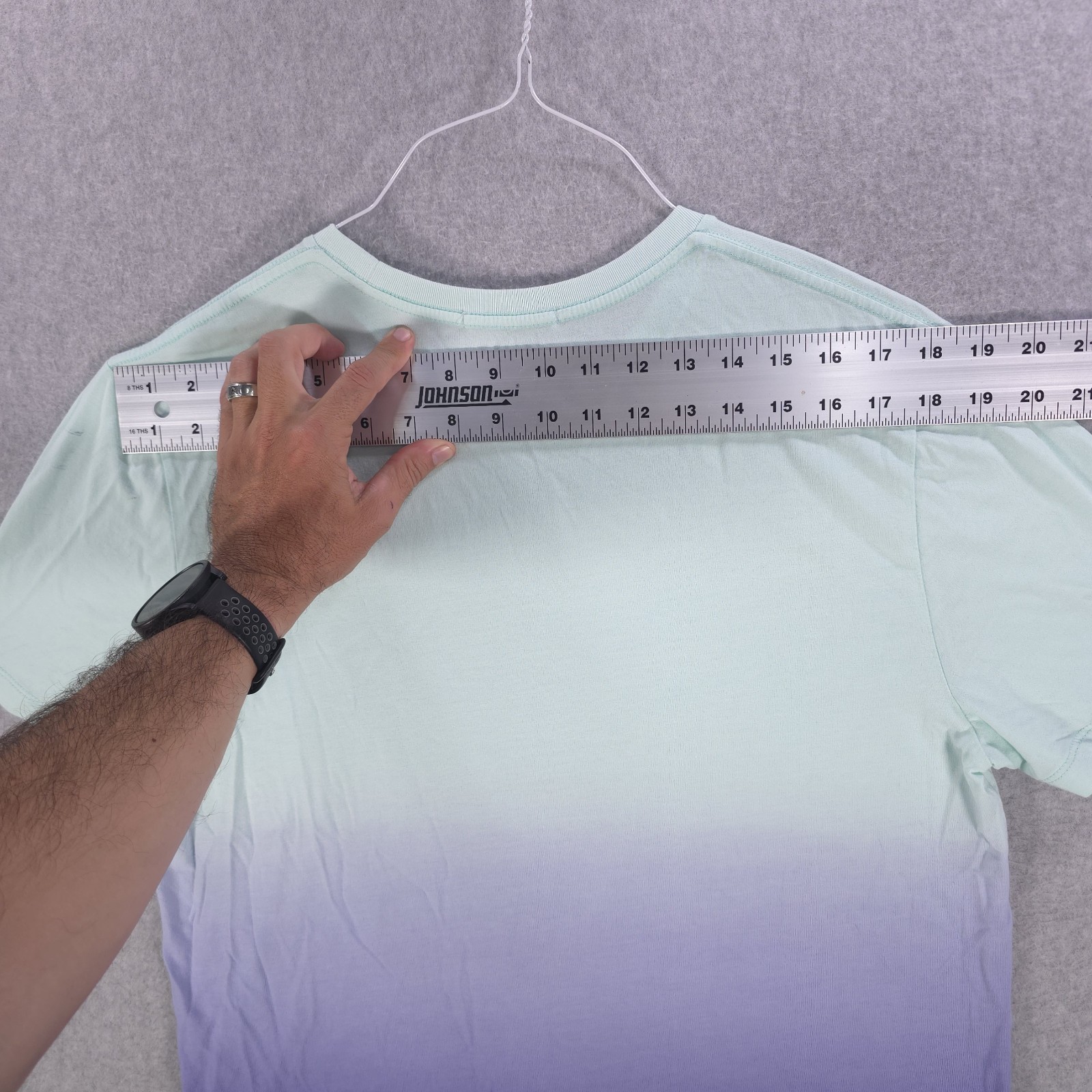 Marine Layer Signature Crew Tee Gradient Modal Casual Shirt Mens Medium