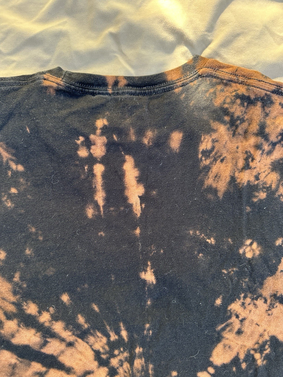 Led Zeppelin 1977 USA Tour Tie Dye Band Tee Shirt Mens 2XL Black Rock