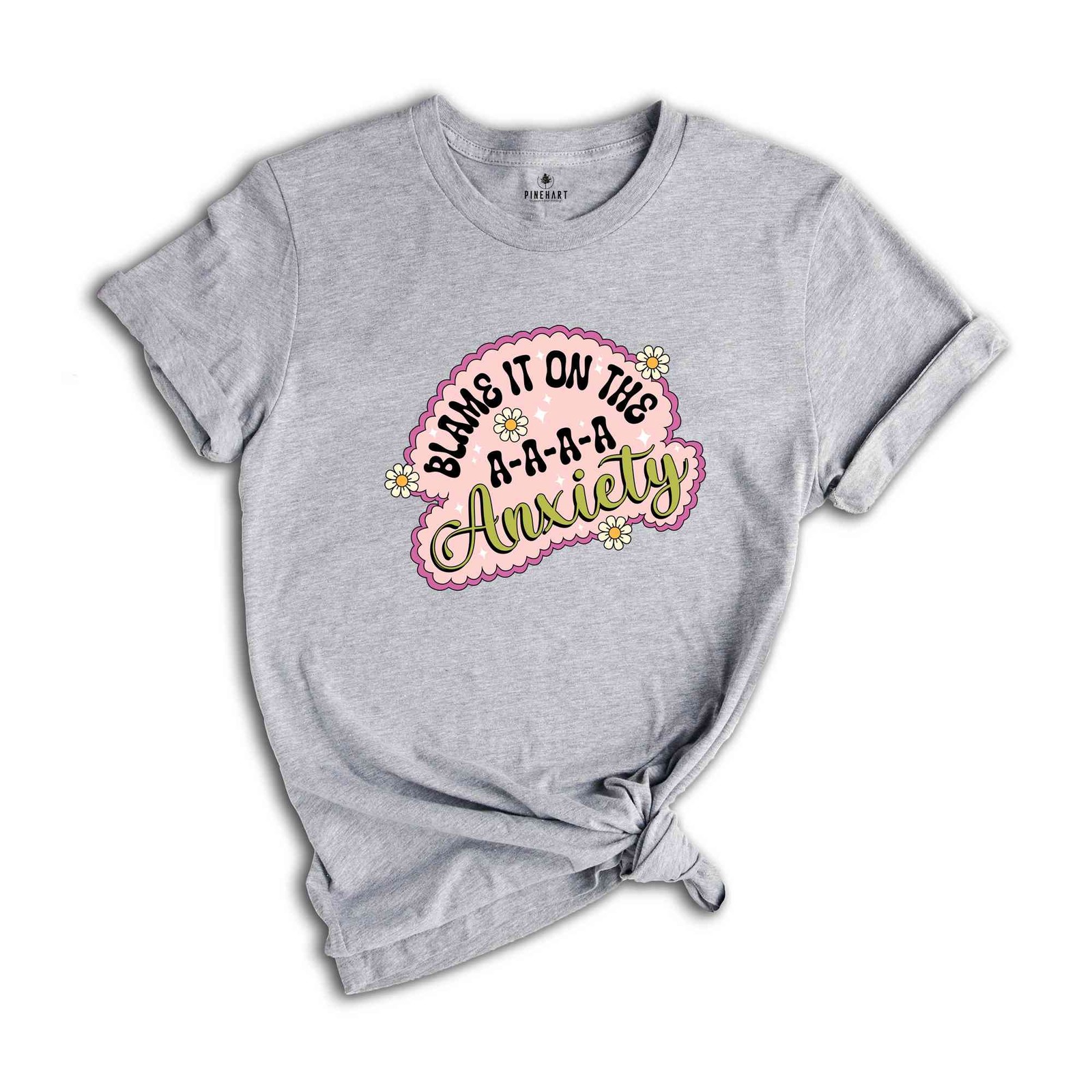 Blame It On The Anxiety Shirt, Inspirational Shirt, Mental Health Shirt, Retro S