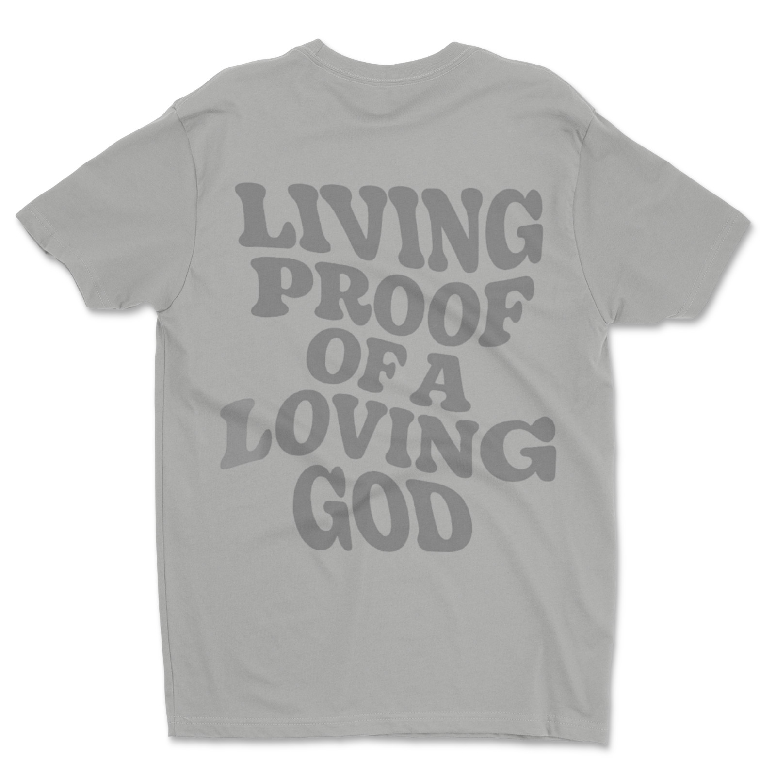 DTF Living Proof/ Custom Unisex Soft Style T-Shirts, Next Level- Cotton