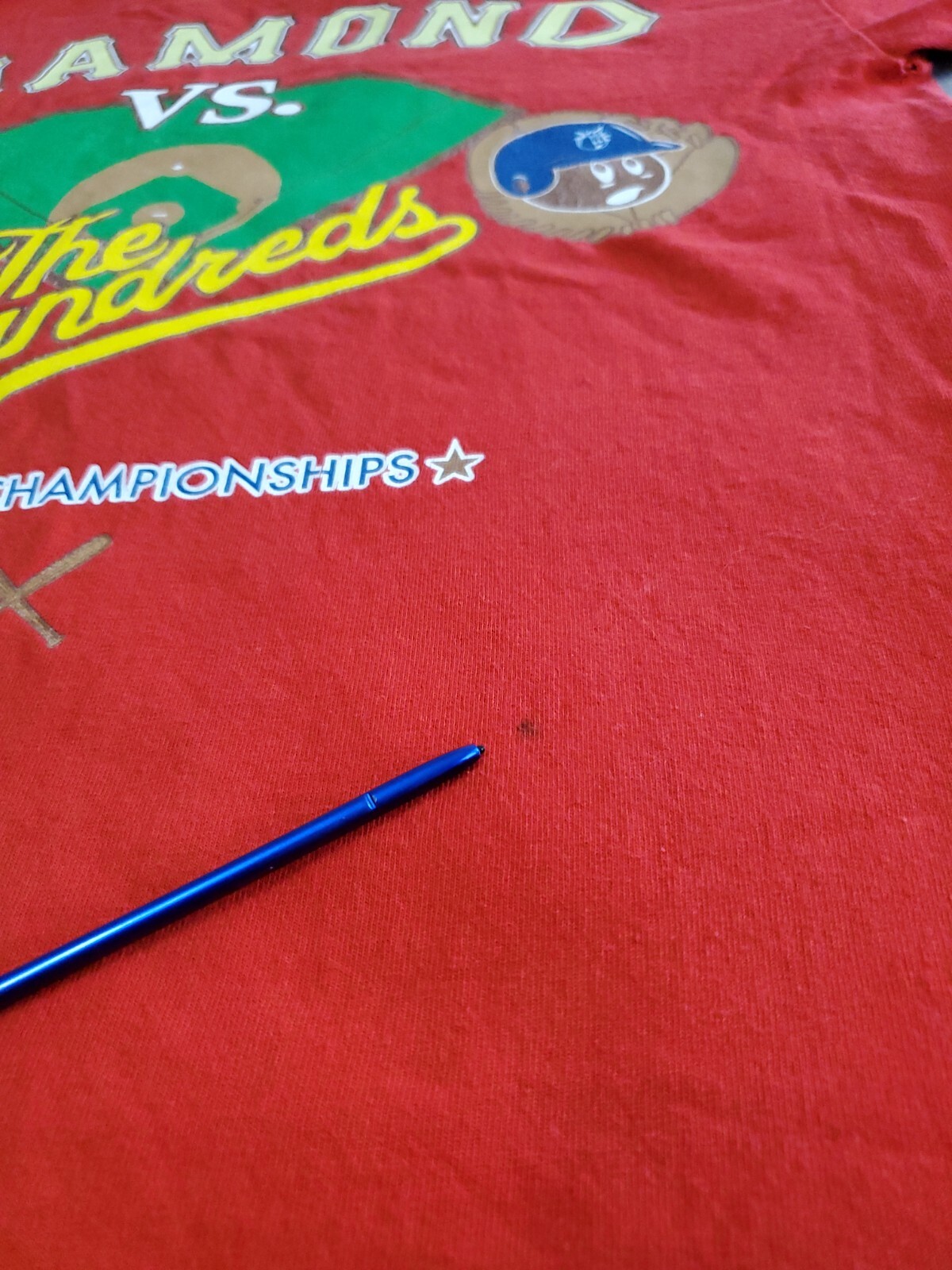 Diamond Supply Co vs. The Hundreds ALL-STAR Championship Baseball Tshirt SZ M