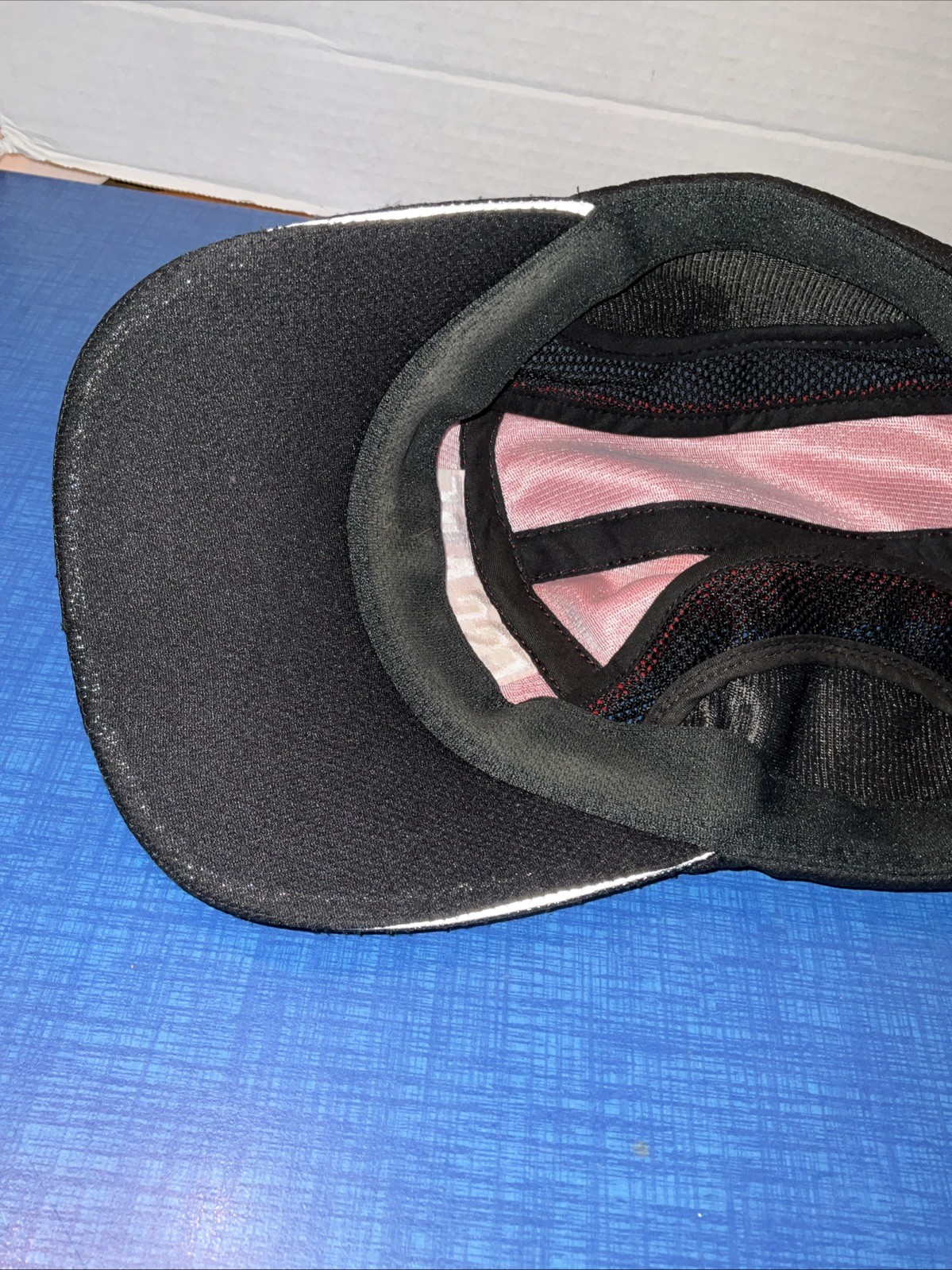 Escape Alcatraz Swim Triathlon Swim Bike Run StrapBack Hat Prison Lighthouse
