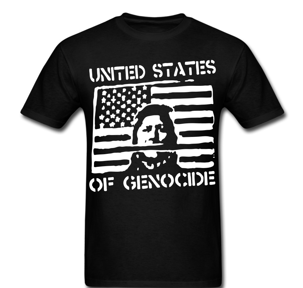 United States of Genocide Government revolution anarchy Tee t-shirt all sizes